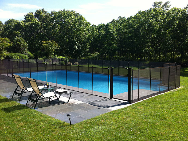 mesh pool fence installer in Plymouth County, MA